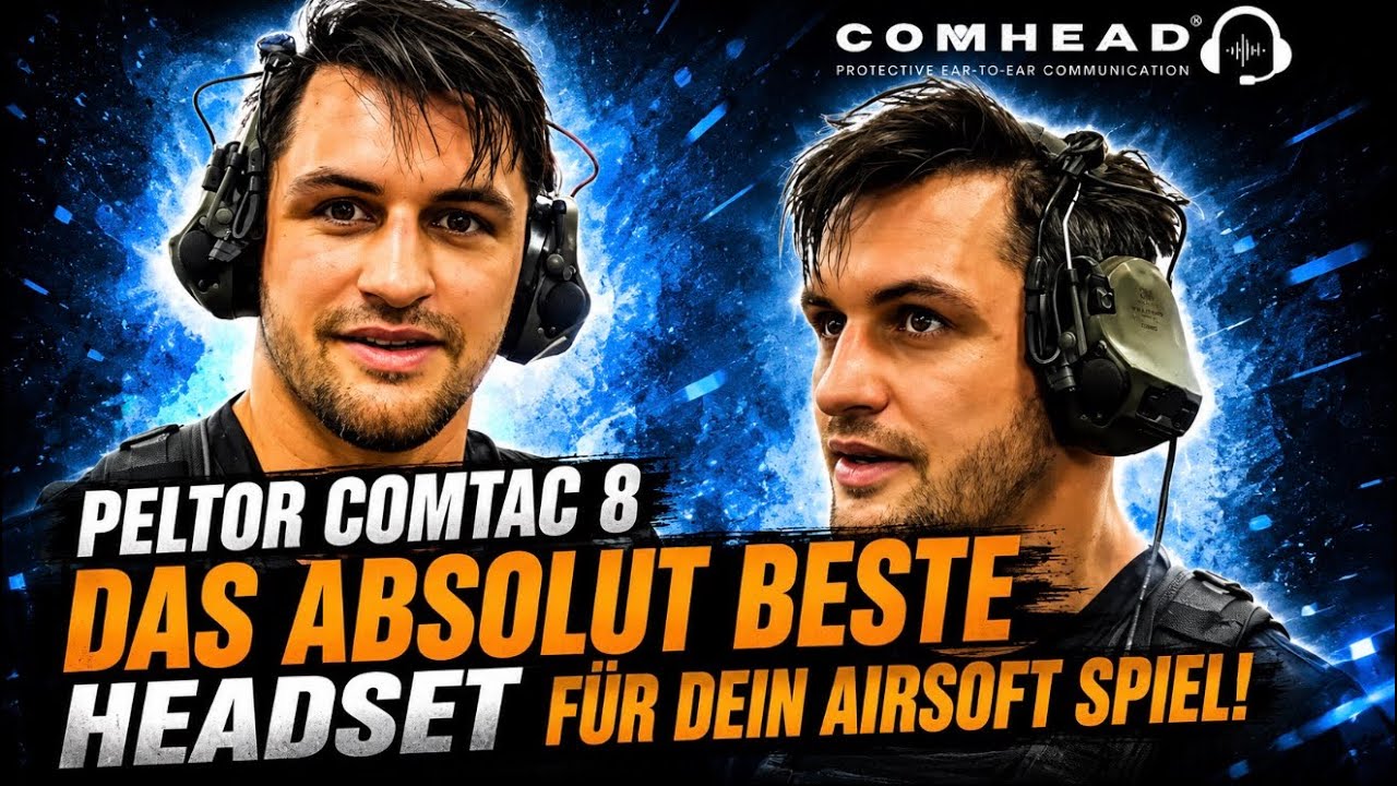 PELTOR COMTAC 8 wird dein Airsoft Erlebnis komplett verändern.