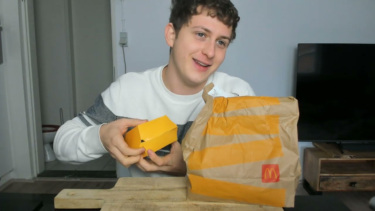 McDonald’s Mukbang 🙃 ( Filet-O-Fish… is it really that bad????