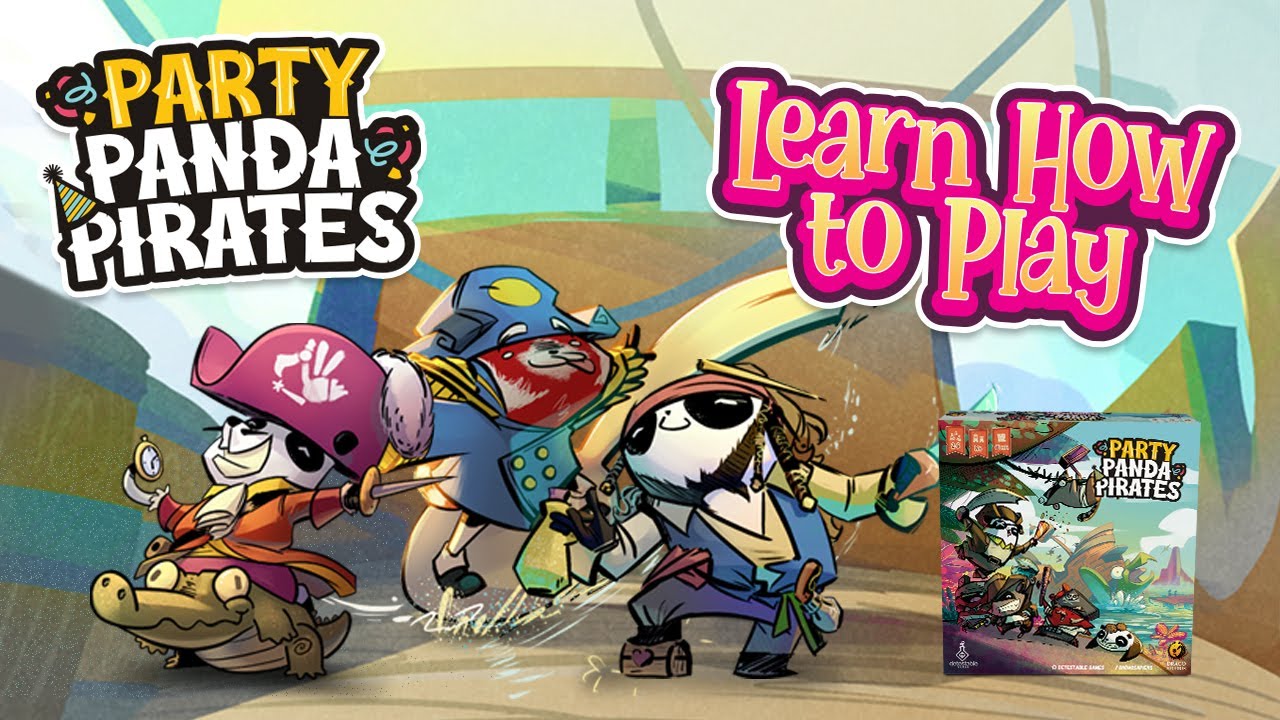 Party Panda Pirates HOW TO PLAY