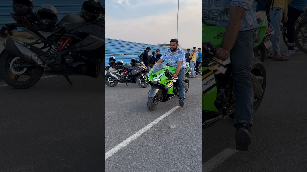 Kawasaki zx6R full system Arrow exhaust #kawasakininja #kawasakizx6r #kawasakiclub #kawasakiz900