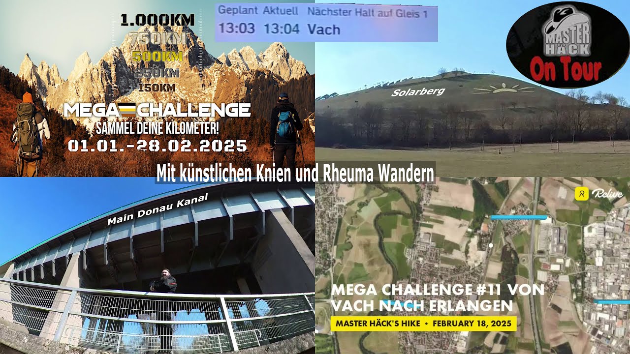 On Tour: Mega-Challenge Von Vach nach Erlangen