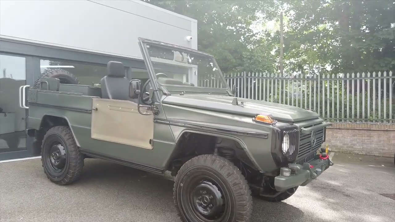 1990 Mercedes G Wagon G240 W461   Exterior Review