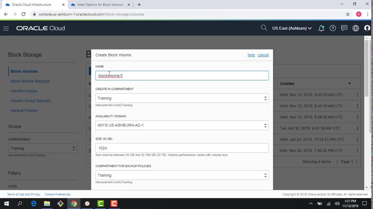 Block Volume Level 100 - Part 3: Demo of Block Volume