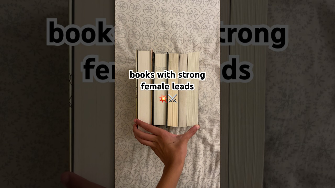books with strong female leads #books #booktube #shorts #strongfemalelead