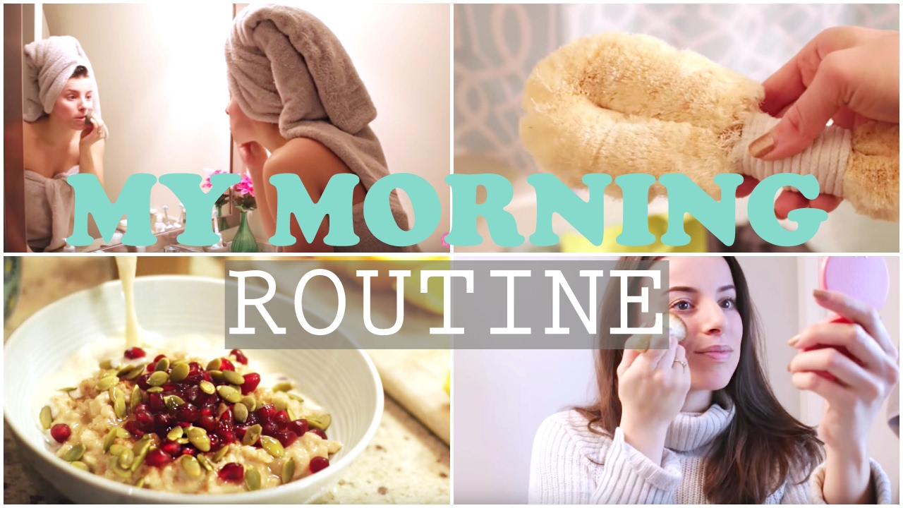 WINTER MORNING ROUTINE | BOYFRIEND DOES MY VOICEOVER