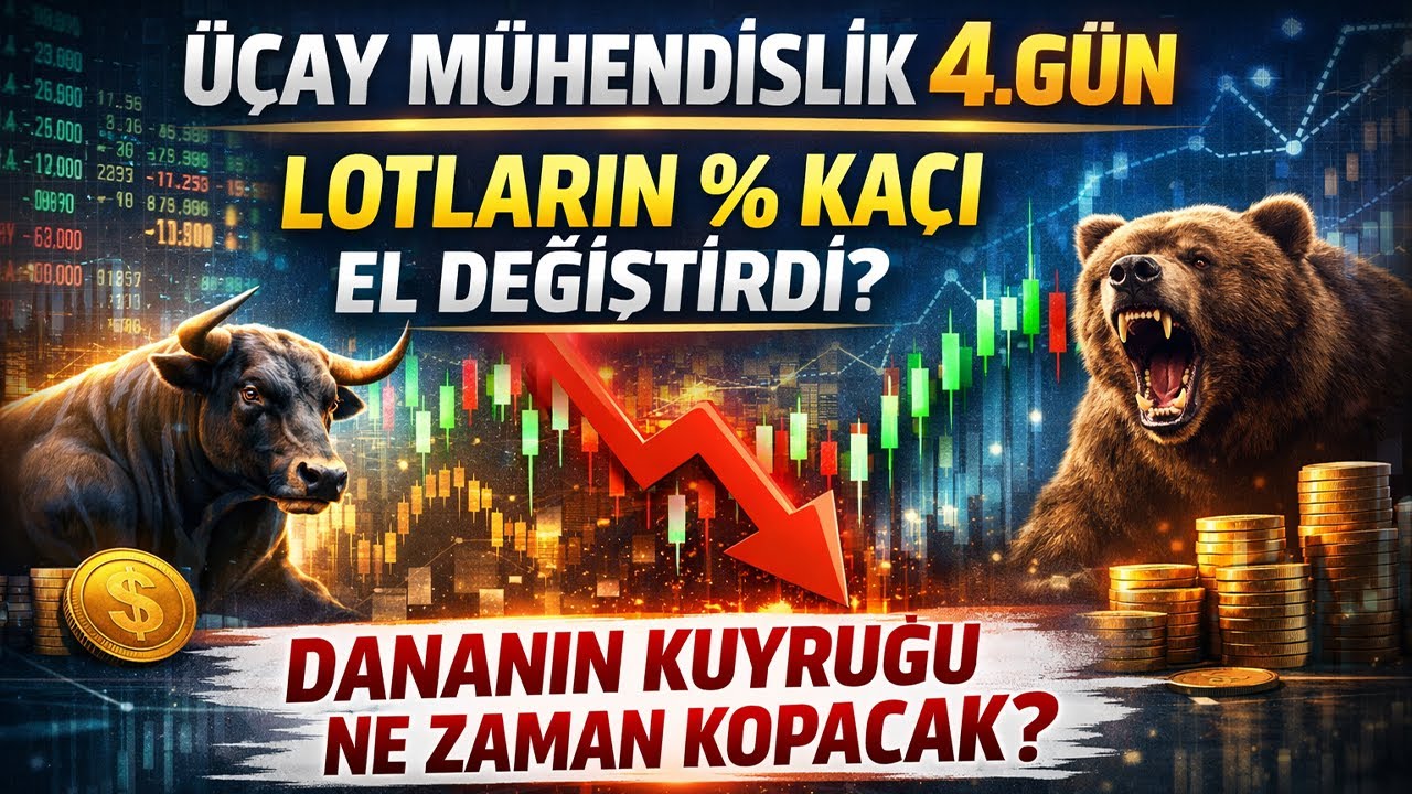 ÜÇAY MÜHENDİSLİK 4.GÜN LOTLARIN NE KADARI SATILDI #ucaym EL DEĞİŞTİRME ORANI KAÇ OLDU. ÖNEMLİ