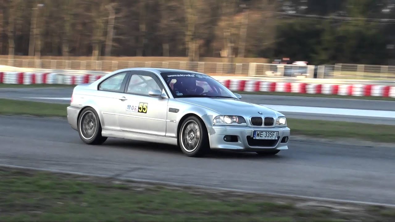 Miko Marczyk- BMW M3 370km/1300kg Superbarb&oacute;rka Tor Kielce 05.12.2015