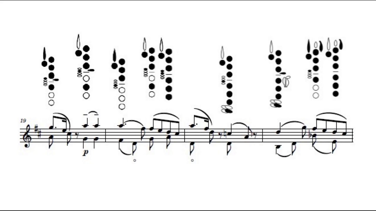Henri Veiuxtemps - 36 Etudes N&deg;9 for Clarinet solo with multiphonics