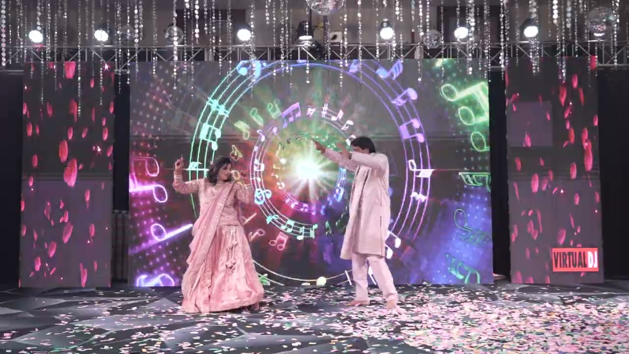 Dance for ladies Sangeet by bride's parents 