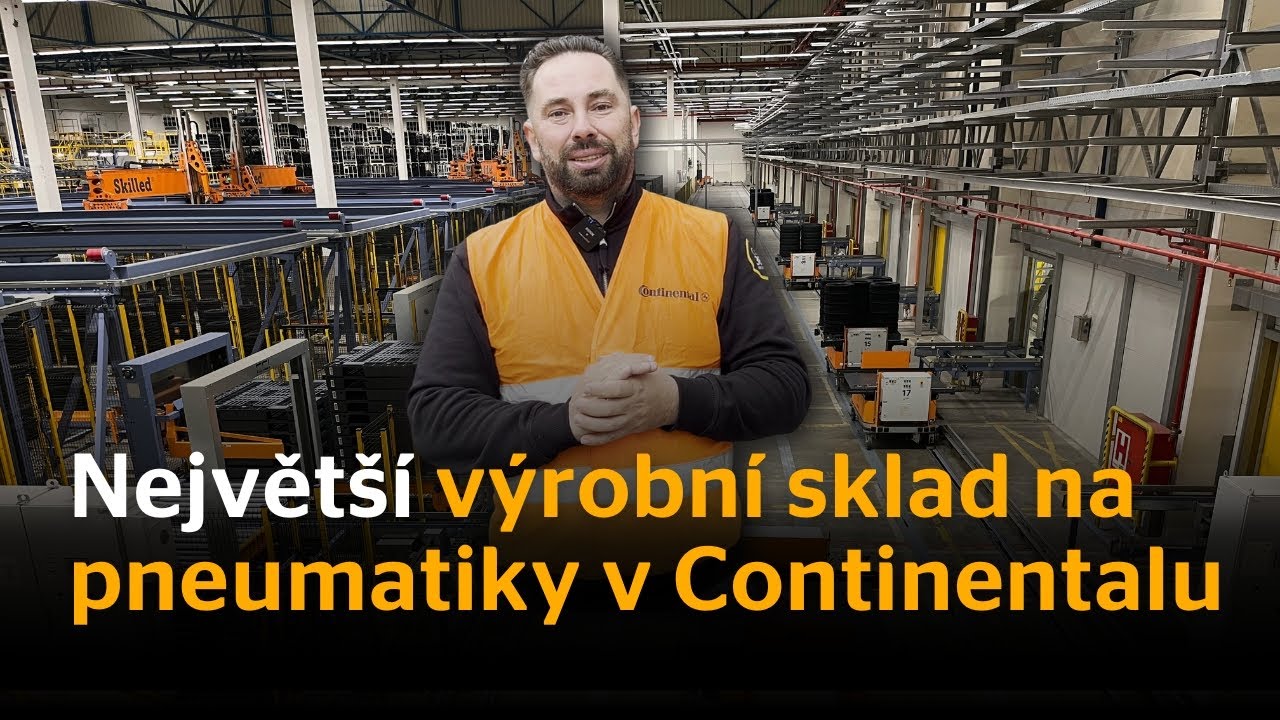 Největší výrobní sklad na pneumatiky v Continentalu