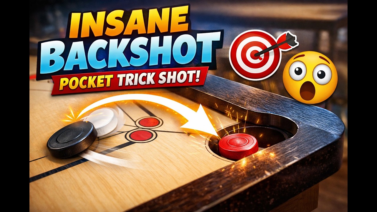 Insane Backshot Pocket Trick Shot 😱 | Perfect Aim Challenge #trickshot