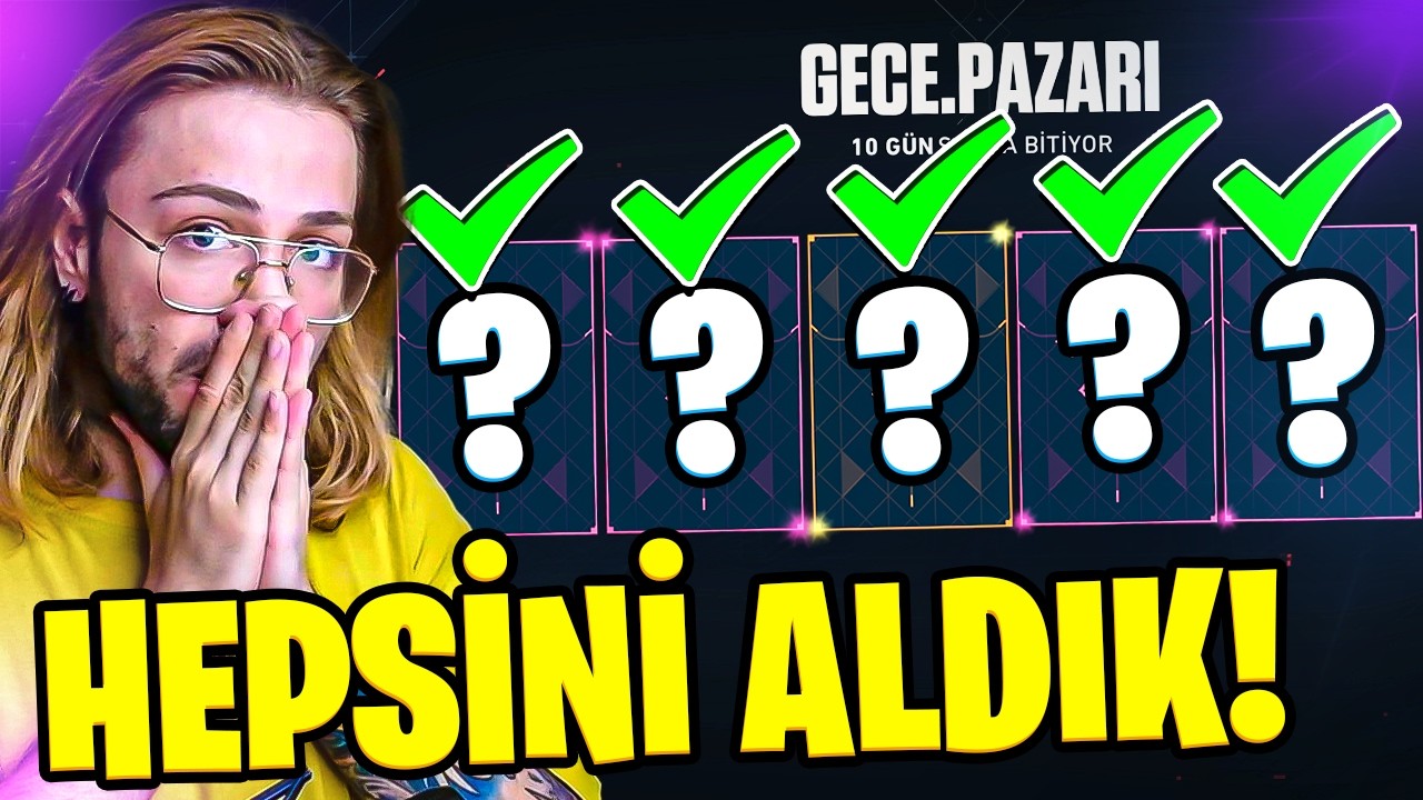 2000 TL'ye EN İYİ gece pazarıyla TAKİPÇİME hesap dizdim! | Valorant