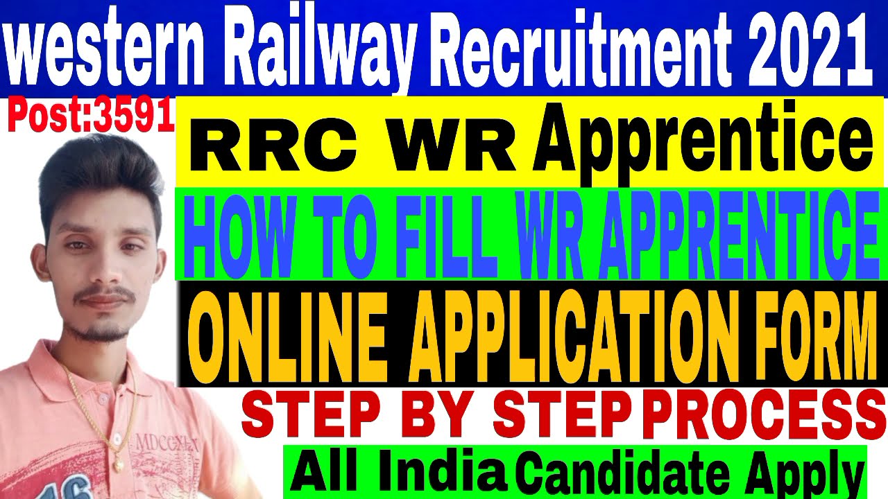 RRC WESTERN RAILWAY APPRENTICE RECRUITMENT 2021 APPLICATION STEP BY STEP PROCESS  #LEGENDQUICKTEST