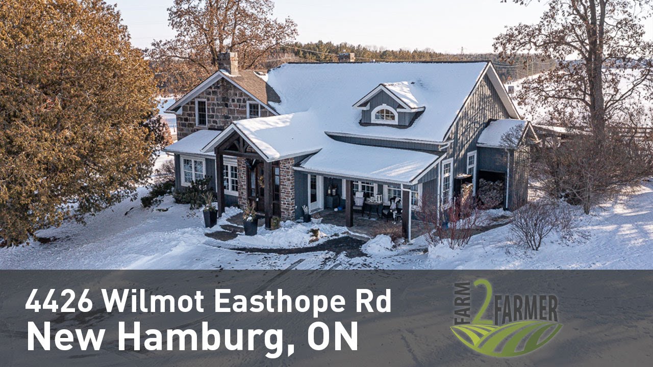 4426 Wilmot Easthope Rd, New Hamburg ON - Farms For Sale Ontario