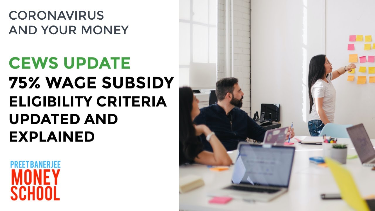 CEWS Update - New details about how to qualify for the 75% wage subsidy for Canadian businesses