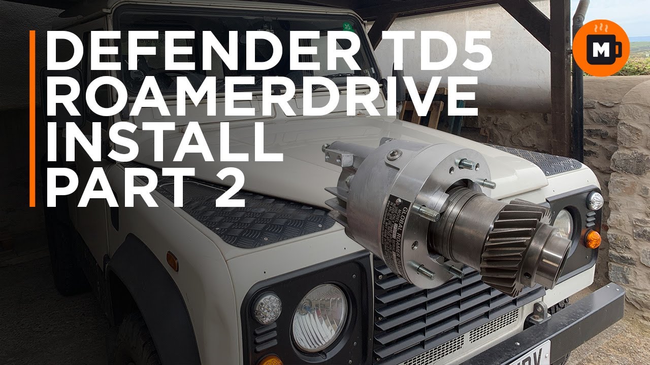 Установка Land Rover Defender TD5 Roamerdrive, часть 2