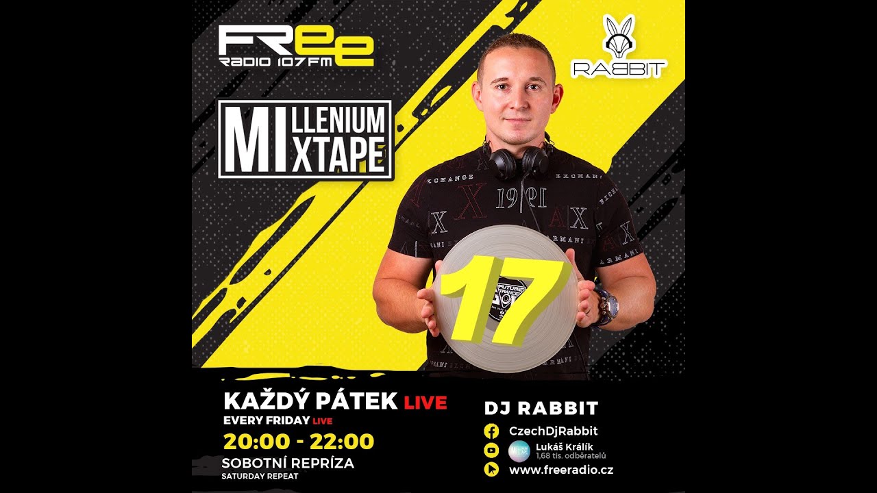 dj-rabbit - MilleniumMixtape 17. - 27.1.2023 / freeradio.cz / incl. Edo Munari & Matteo Epis Mix