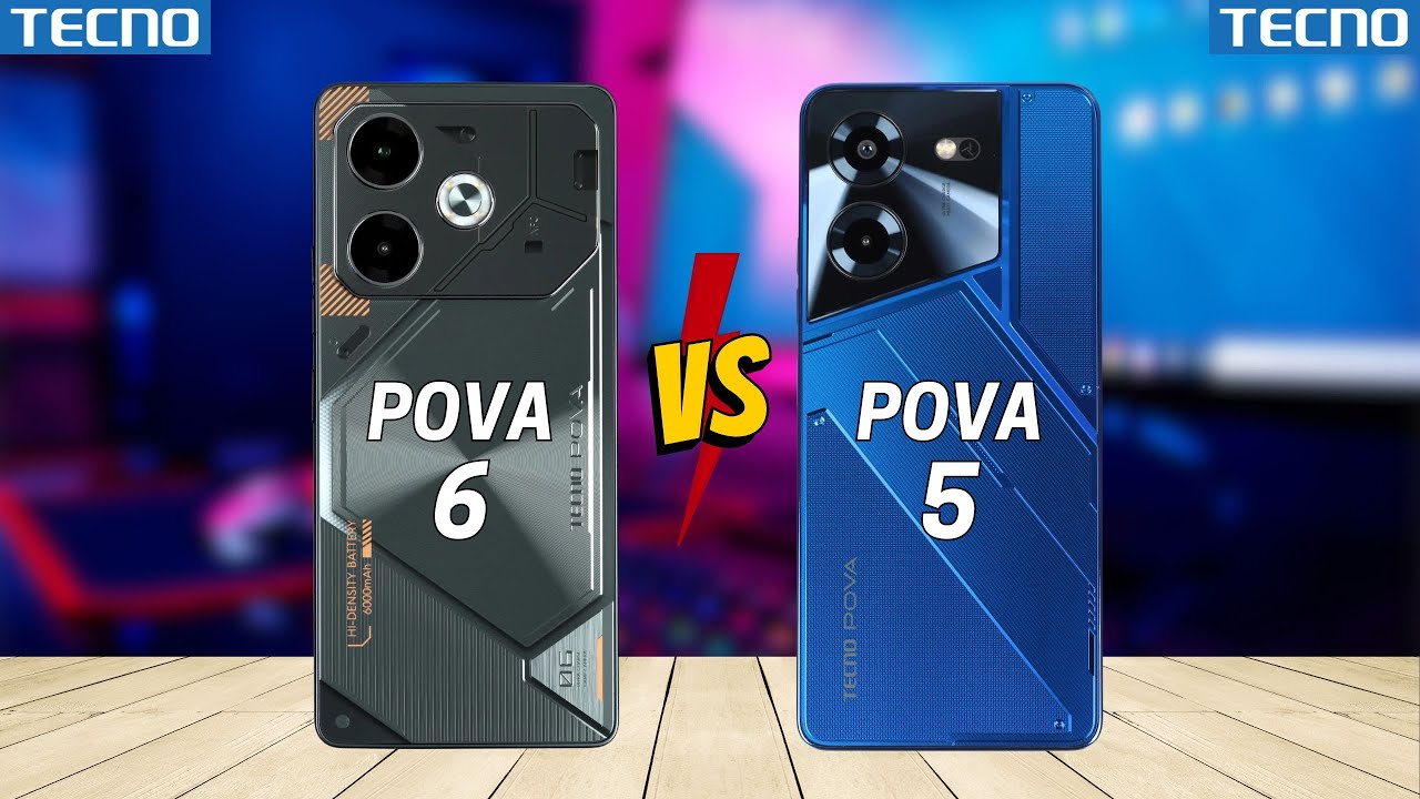 Tecno Pova 5 vs Tecno Pova 6