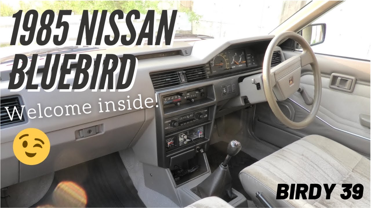 Nissan Bluebird 1985. The Interior