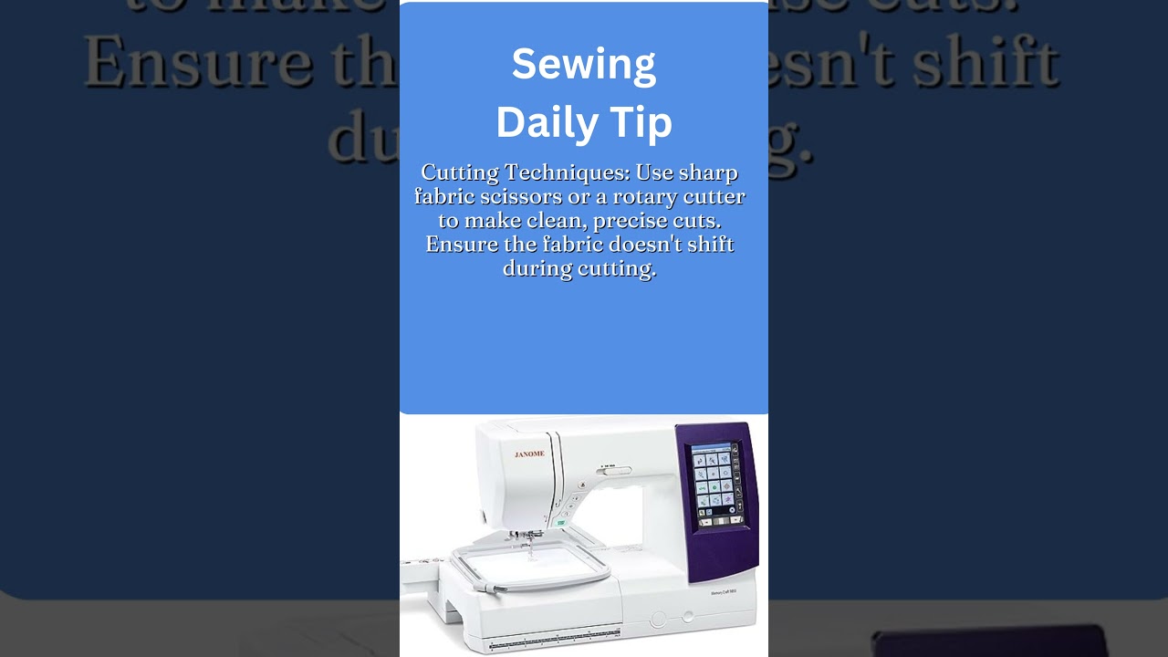 Sewing Tips for Beginners #4 #FabricCrafting#ThreadAndNeedle #SewHappy#SewFun