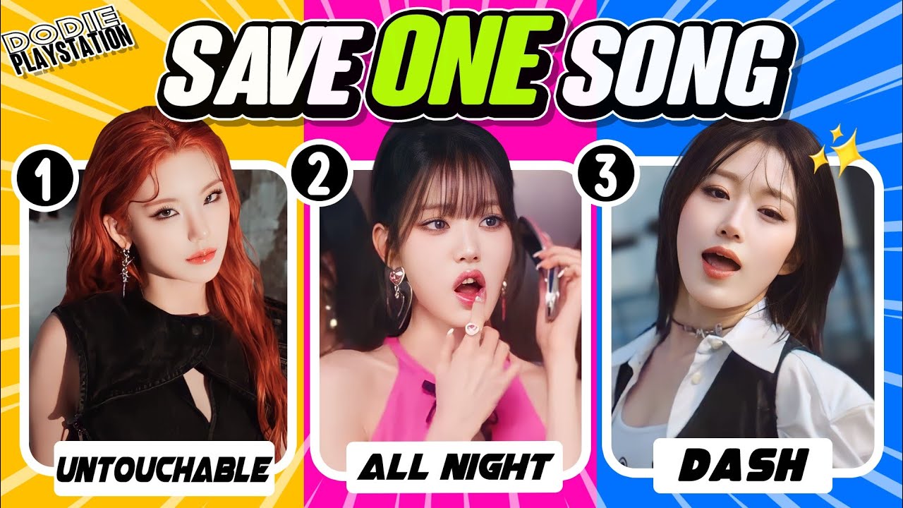 SAVE ONE SONG (SAME KPOP GROUP EDITION) ✨ #3 |KPOP GAMES 2023 | KPOP QUIZ :)