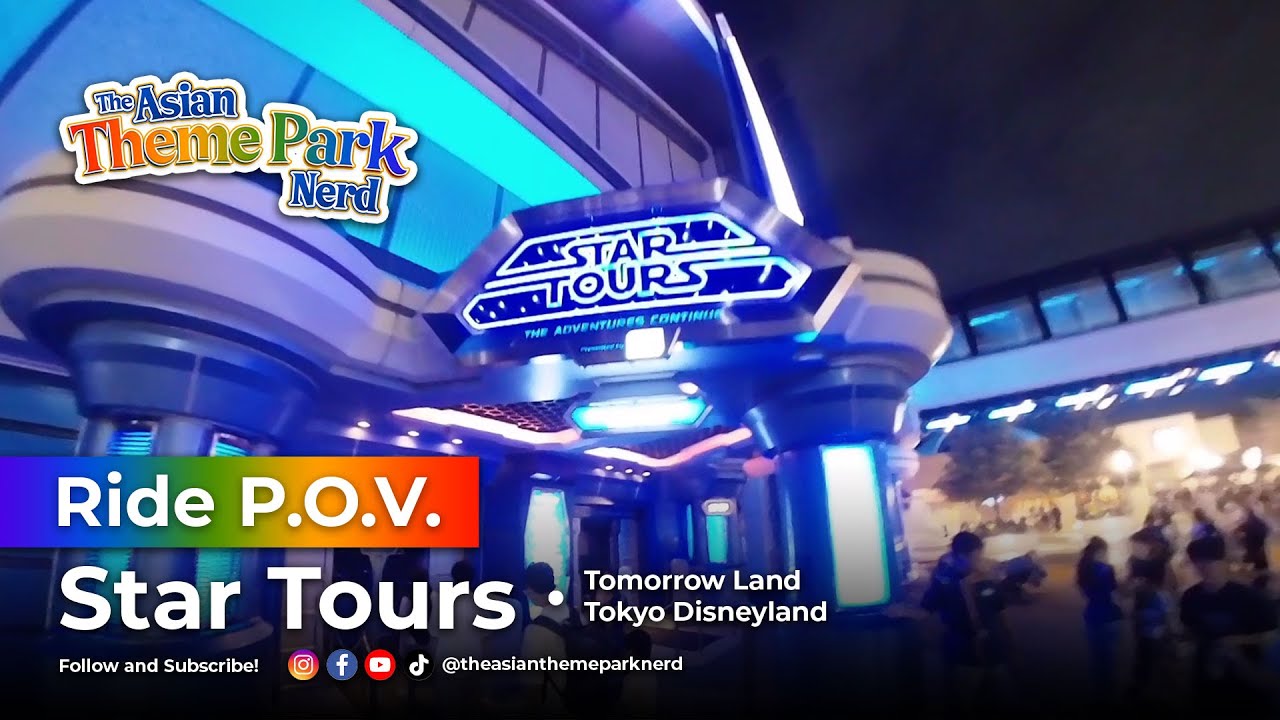 STAR TOURS | ON-RIDE POV | TOKYO DISNEYLAND