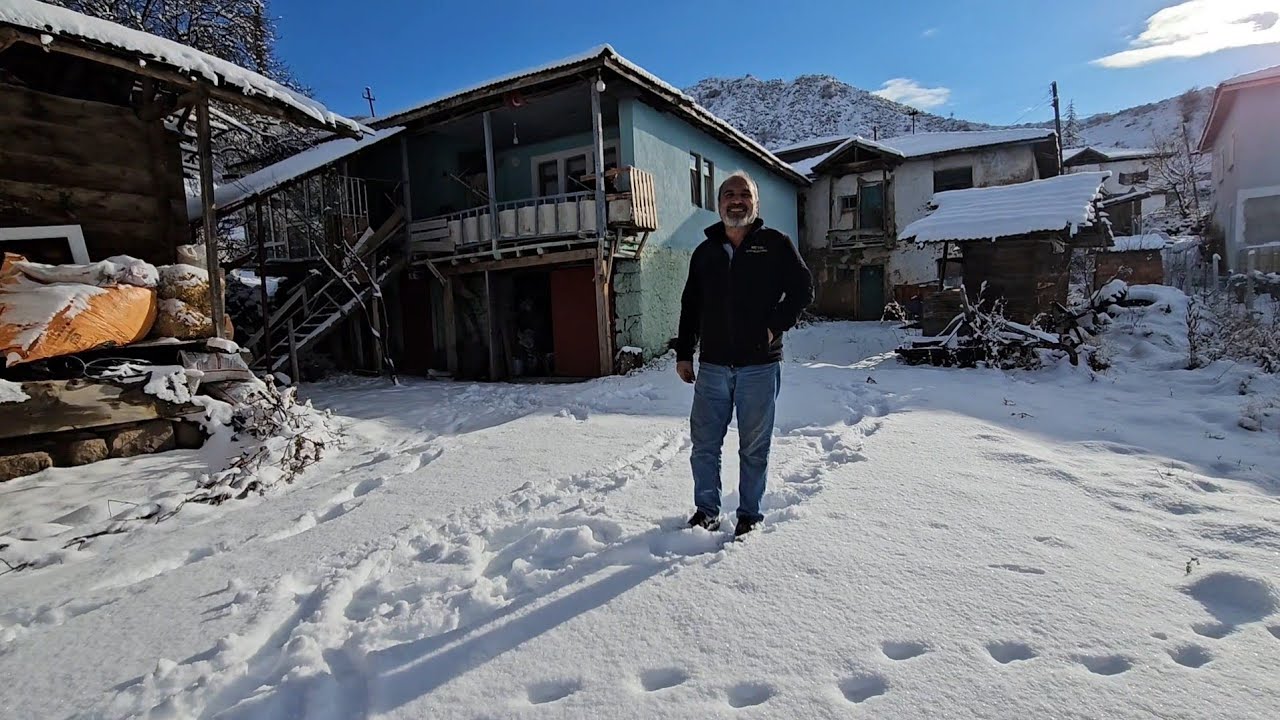 Bu safer ki video hasan abinin ve sinemin ellerinden / köy vlok ❄️🩵
