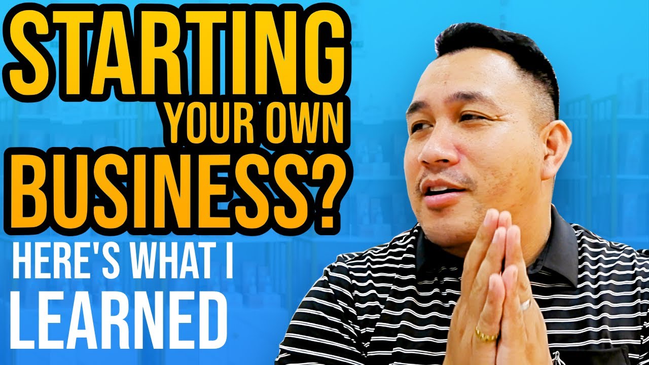 How I Started a New Business What I have learned