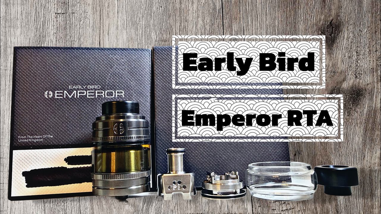 Полный видеоурок по сборке и установке фитиля для Early Bird Emperor RTA 🐧 💥
