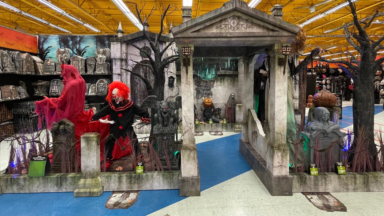 2023 Spirit Halloween Animatronics Walkthrough 4K