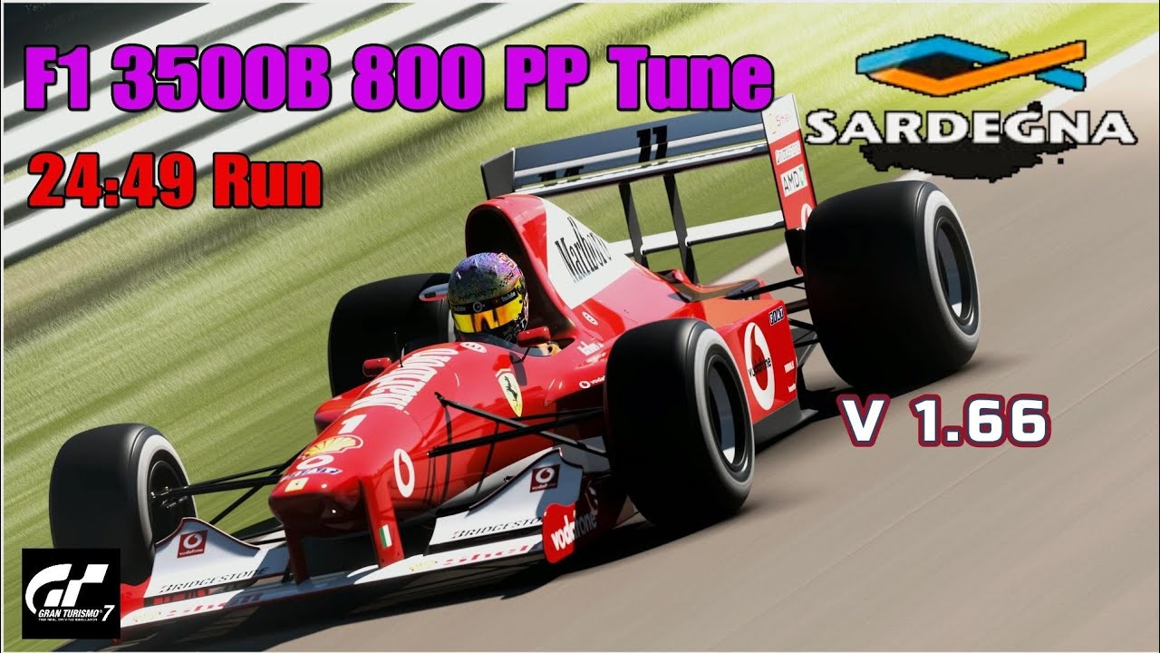 GT7 Sardegna 800 F3500B Тюнинг V 1.66