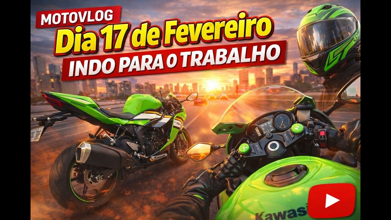Dia 17 de Fevereiro Indo para o trabalho
