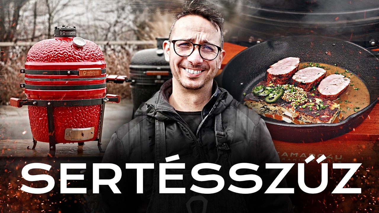 Sertésszűz Marhavelős Mártással és Spanyol Tortillával 🐄🪇 Kamado4U EVO Traveller és Greater akcióban