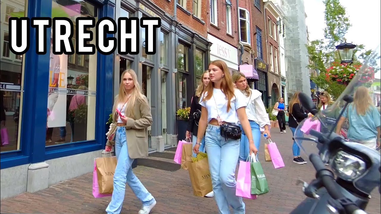 🇳🇱 Utrecht, Netherlands 4K Beautiful Day in Calm Dutch City | Walking Tour 2023