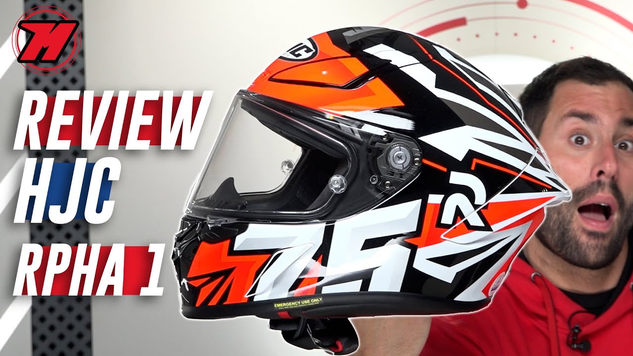 Review casco HJC RPHA 1 🏁🏍️RACING con homologación FIM y ECE 22.06 🔥
