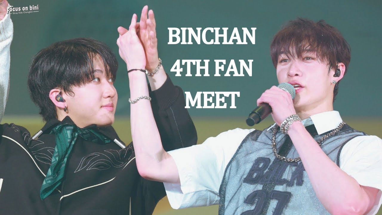 Binchan break the 4th fanmeeting moment