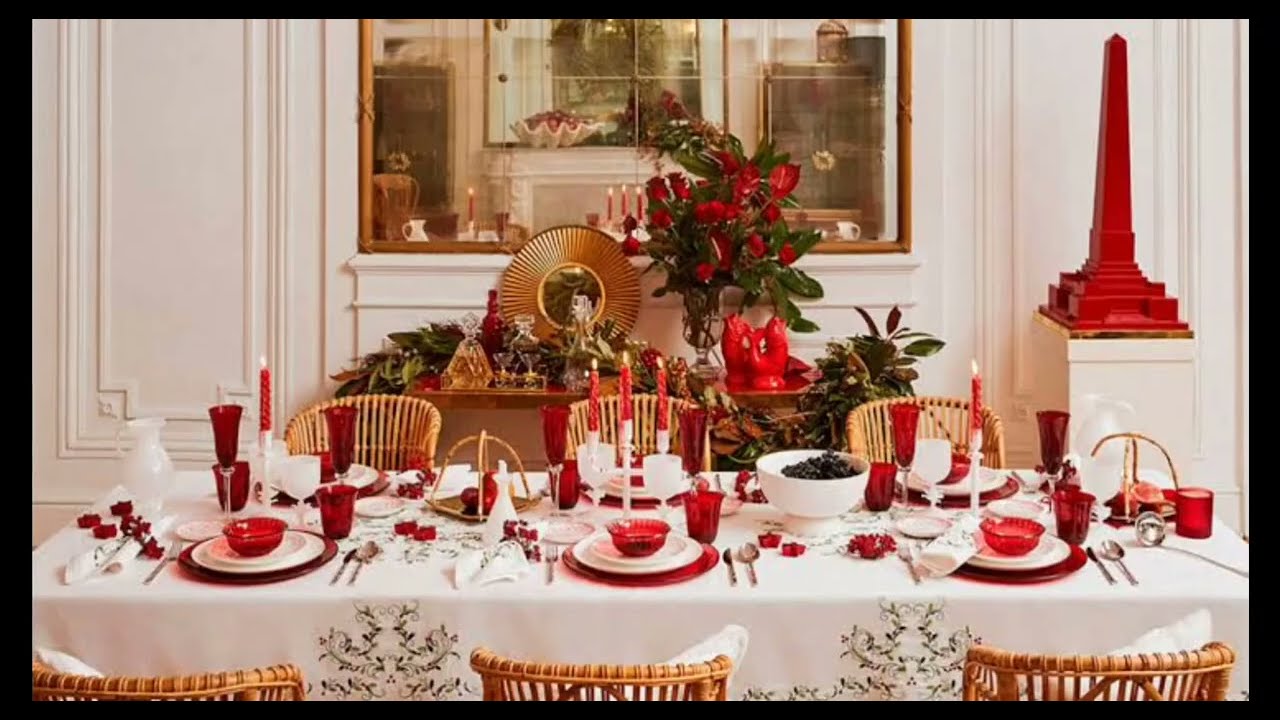 🎄✨ IDEAS ELEGANTES PARA DECORAR EL COMEDOR PARA NAVIDAD 🍽️✨ 