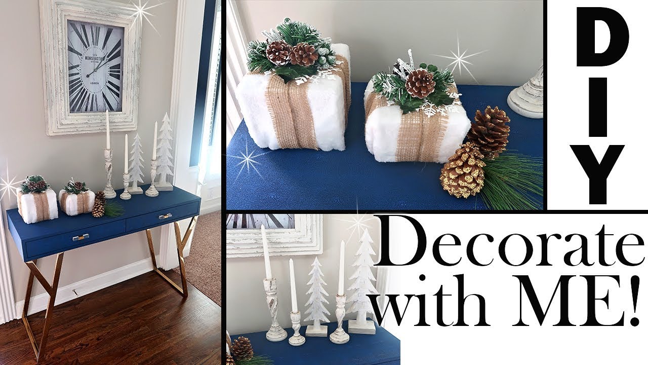 DECORATE WITH ME CHRISTMAS 2018 DIY