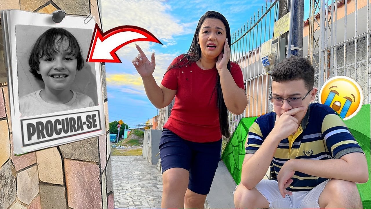 GABRIEL ELE SUMIU FOI PARA RUA!? ALGUÉM LEVOU ELE!?