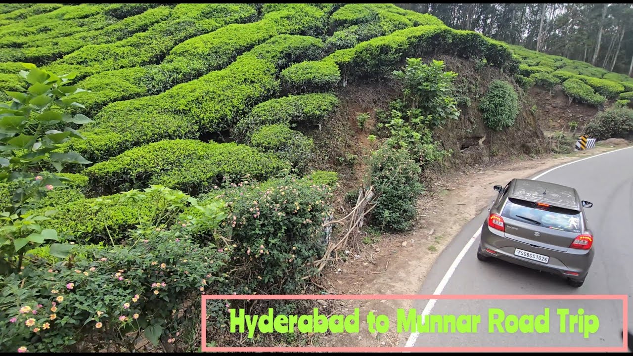 Hyderabad to Munnar | Hyderabad to Kerala Road Trip | Kerala Tour | Road Trip | Baleno | 2025
