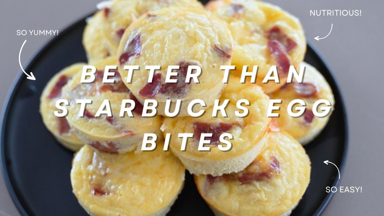 Get Ready for the BEST Copy Cat Starbucks Egg Bites in Minutes!