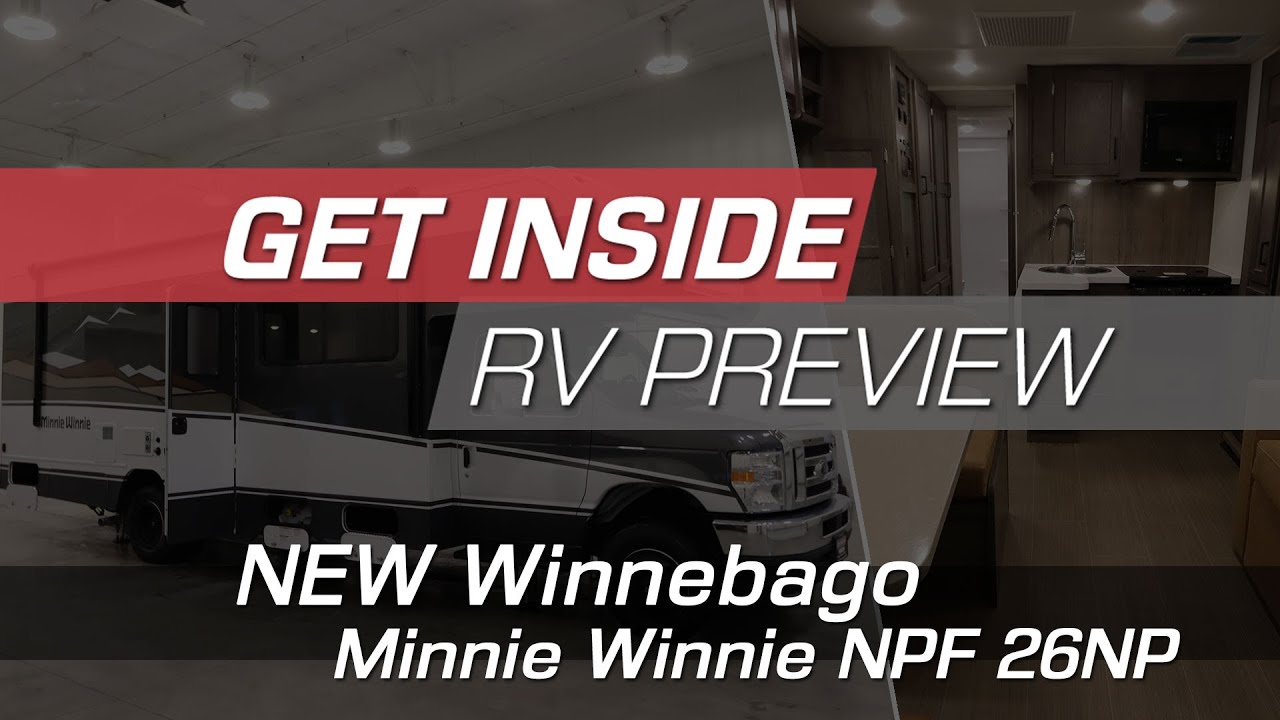 Get Inside: RV Preview | The Winnebago Minnie Winnie NPF Limited Edition 26NP - LichtsinnRV.com
