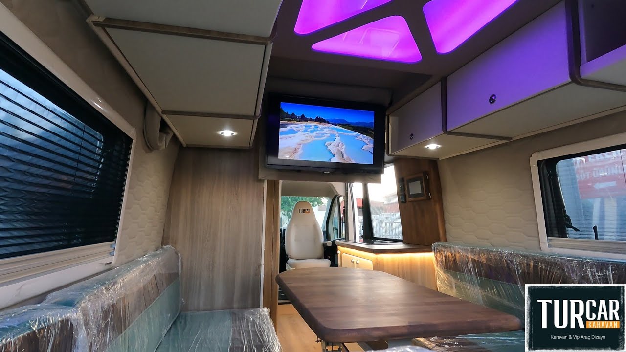 Turcar Karavan Yeni Asansörlü Yatak Proje Aracımız