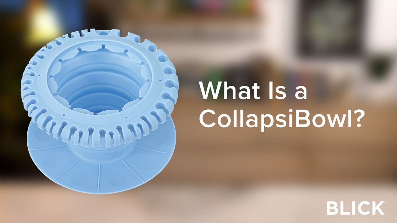 Paint Puck CollapsiBowl Review | Portable Brush Cleaner & Brush Care Tool for Artists