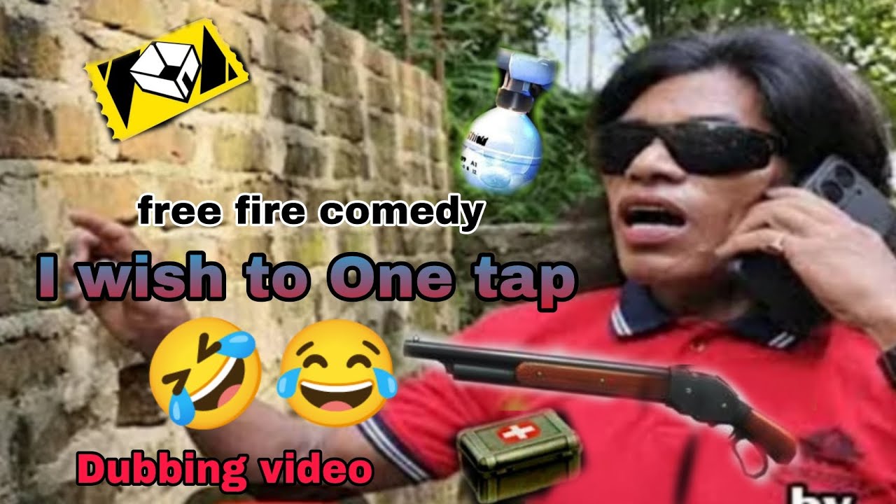 Я хотел бы One Tap 🤣🤣😂Sunona Dubbing video Free fire Garo comedy .