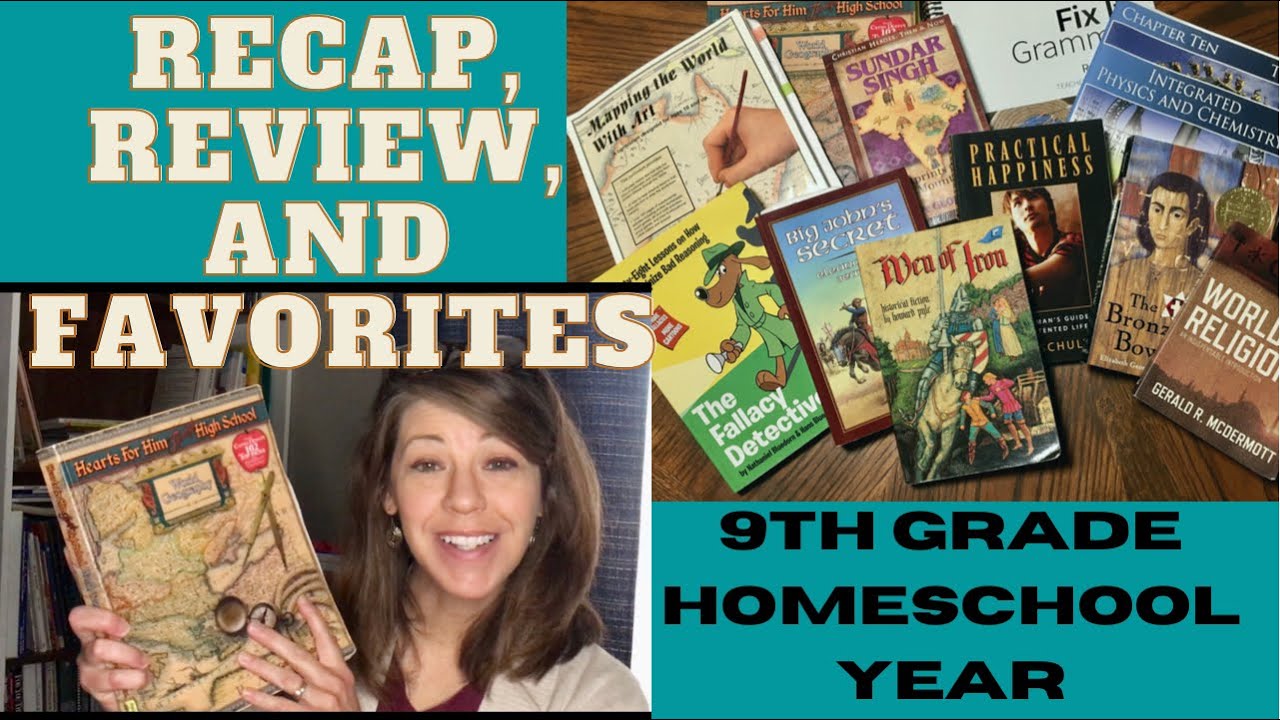 End of the year Review for my 9th Grader including HOD World Geography for Homeschooling Highschool