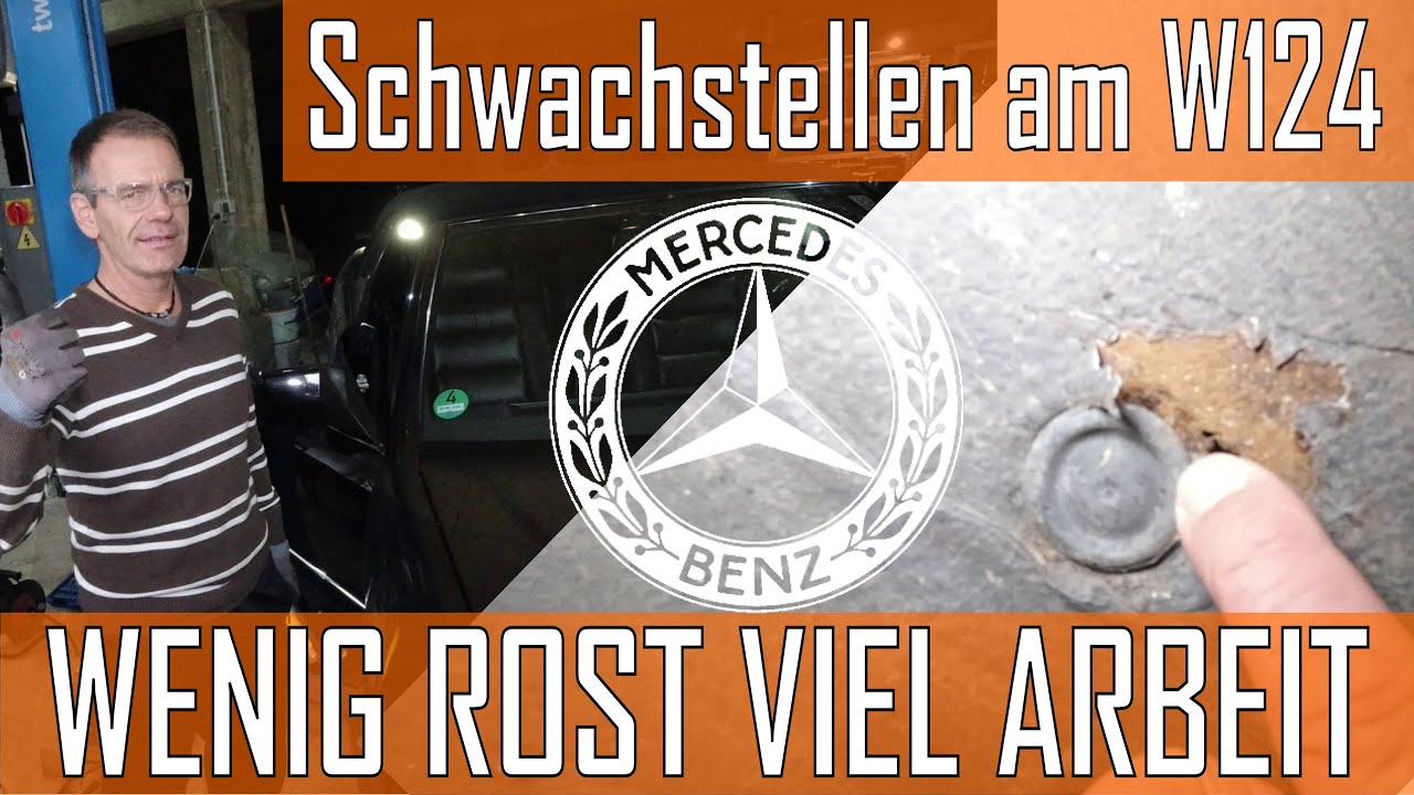 [4K] Versteckte Roststellen am w124 er Cabrio!