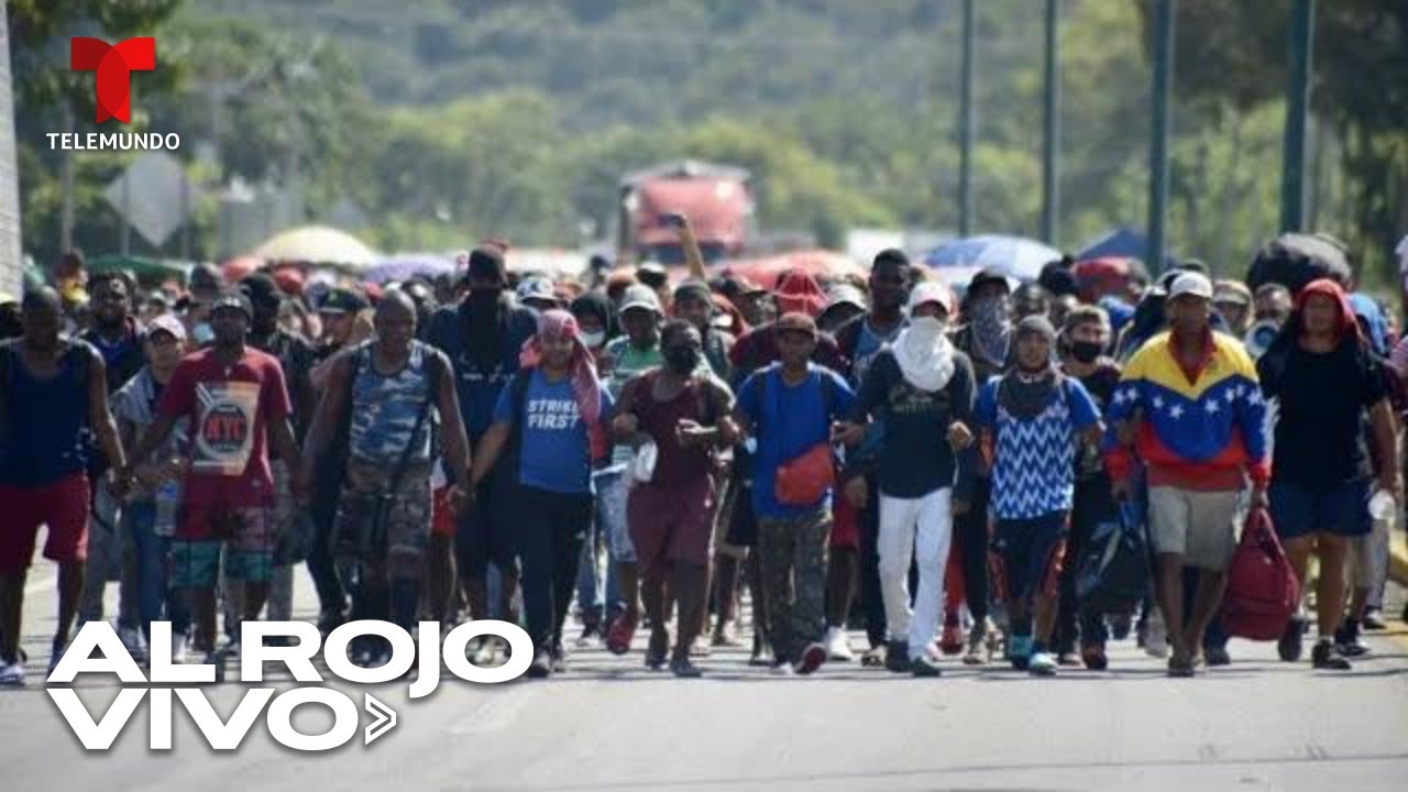 Nueva caravana con más de 3,000 migrantes se dirige por México hacia EE. UU.