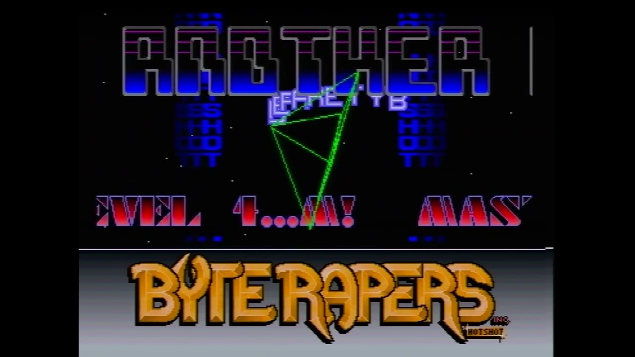 Byterapers CSA 5TH - Amiga Demo From 1989 - Demoscene 50 FPS