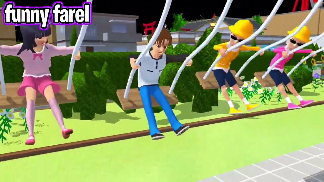 yuta mio panik cewe muncul di rumah dan tangkap yuta! | SAKURA SCHOOL SIMULATOR